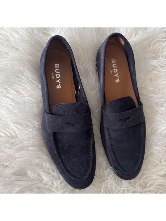Other - RUDY'S Paris Mens suede loafers size 11